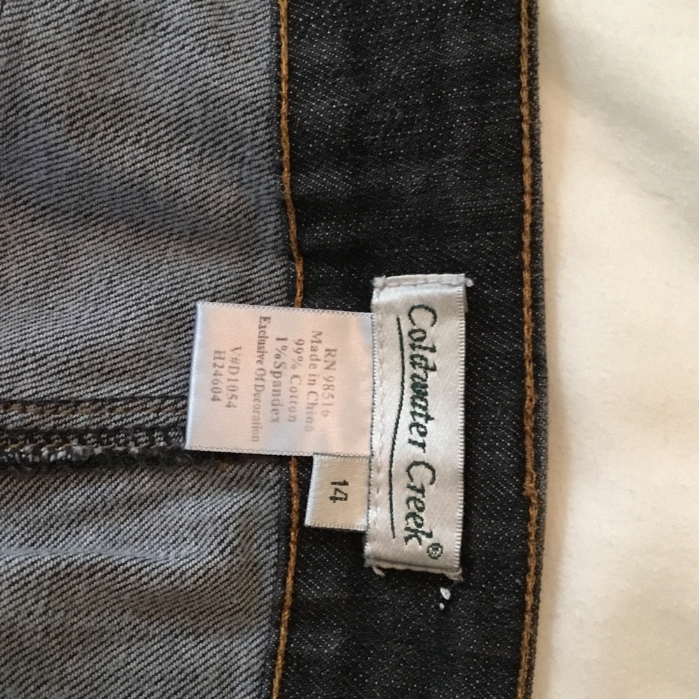 Coldwater Creek Black Boot Cut Jeans - Picture 5 of 8